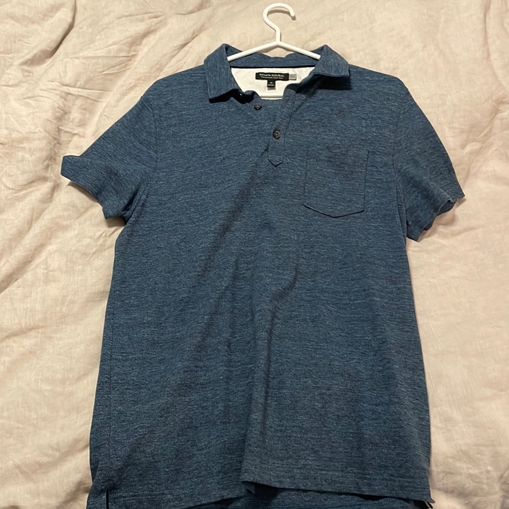 Banana Republic Performance Pique Polo
